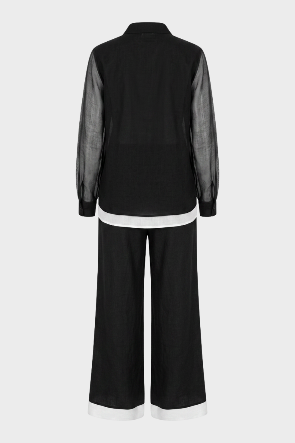 Damen Zweiteiliges Set | Weites Bein