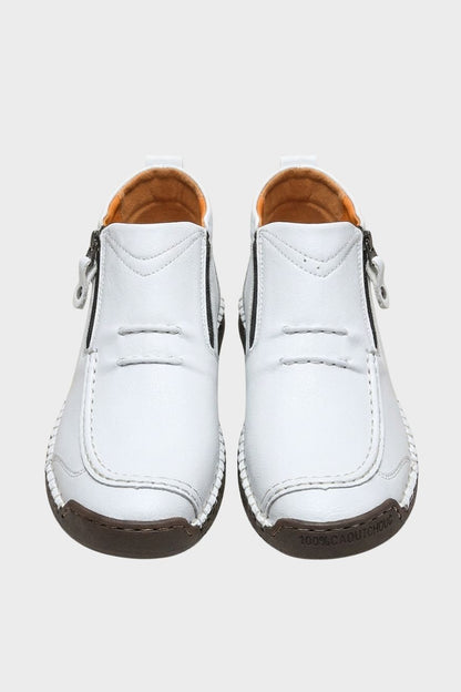 Herren Freizeit-Sneaker | Seitenzipper & Schnürdesign