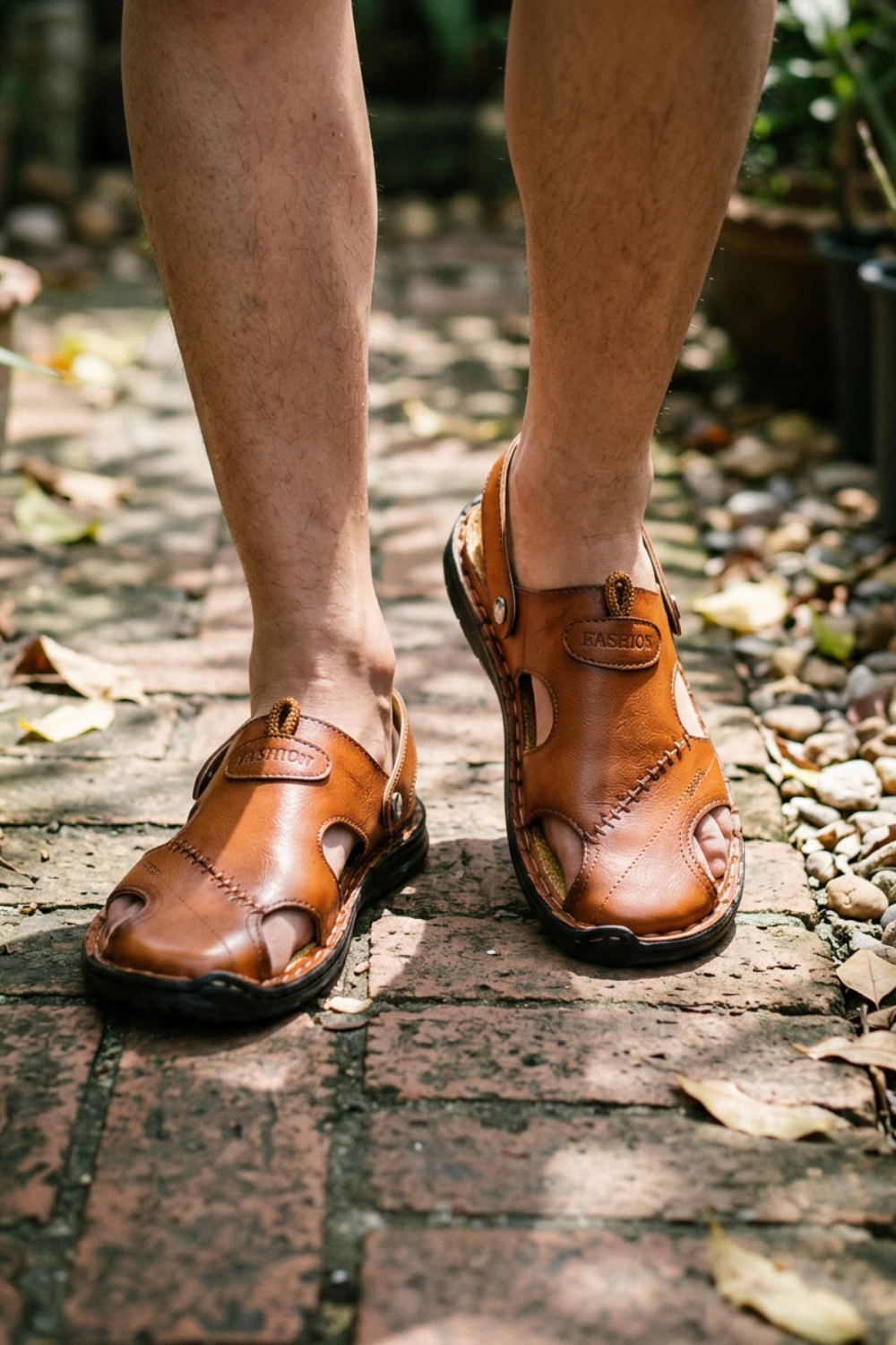 Herren Fisherman Sandalen | Geschlossene Zehenpartie