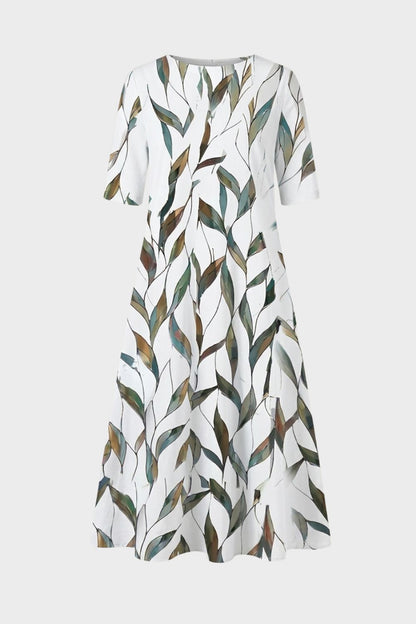 Damen Küsten Sommerkleid | Blumen