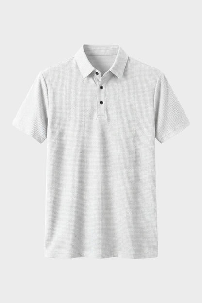 Poloshirt Herren Kurzarm mit Knopfleiste