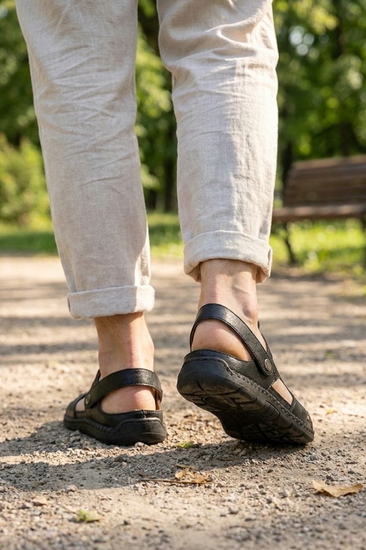 Herren Fisherman Sandalen | Geschlossene Zehenpartie