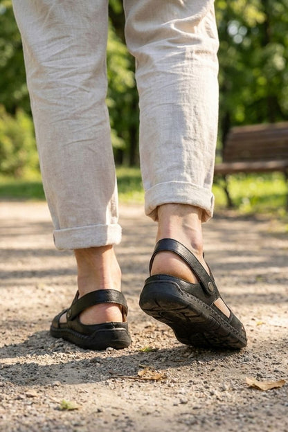 Herren Fisherman Sandalen | Geschlossene Zehenpartie