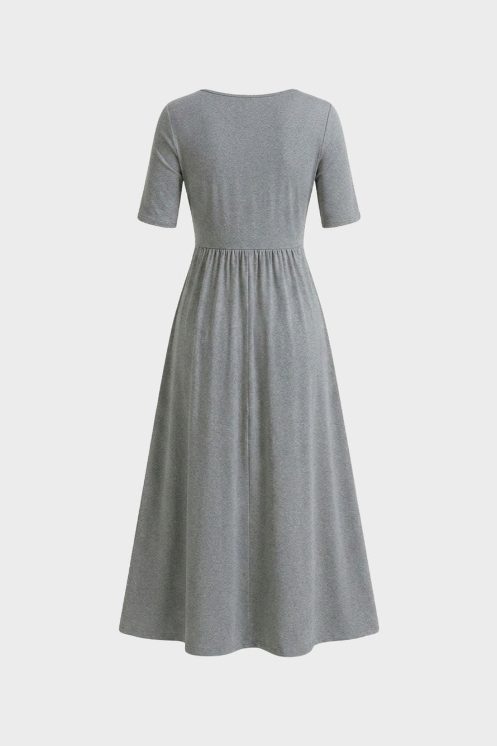 Damen Wickel Midikleid | Elegant