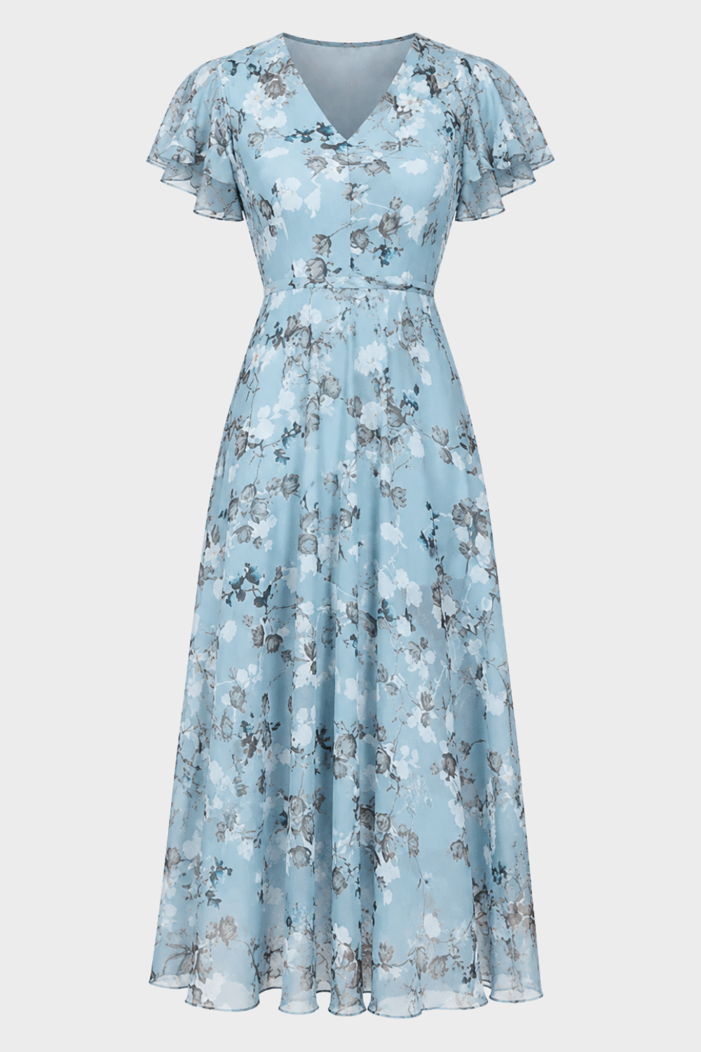 Damen Hochzeitsgast Kleid | Floral