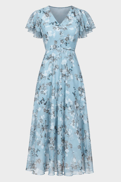 Damen Hochzeitsgast Kleid | Floral