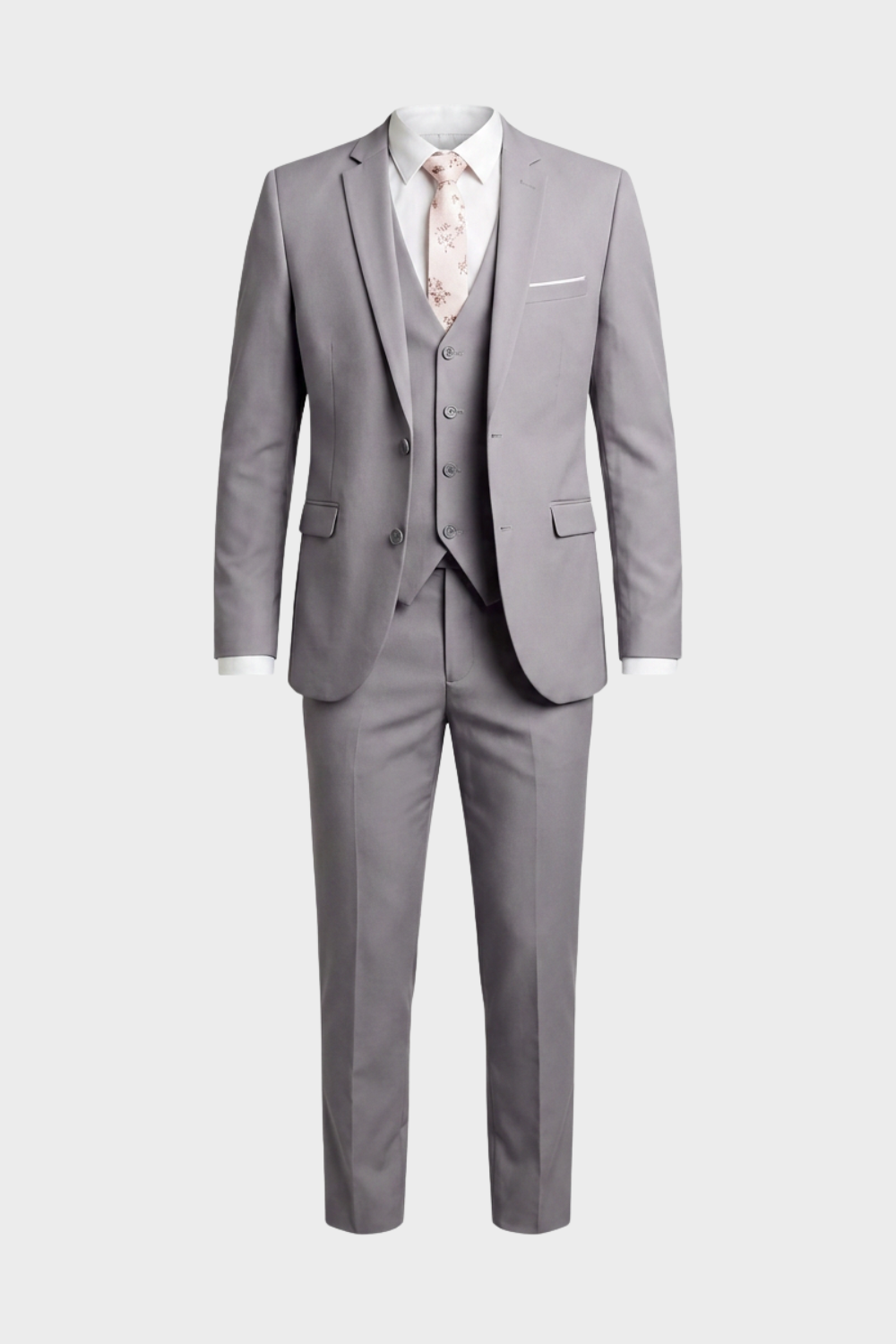 Herren Anzug 3-Teilig | Weste Slim
