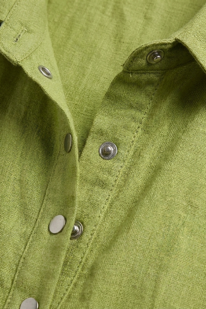 Damen Bluse mit Knopfleiste | Kurzarm