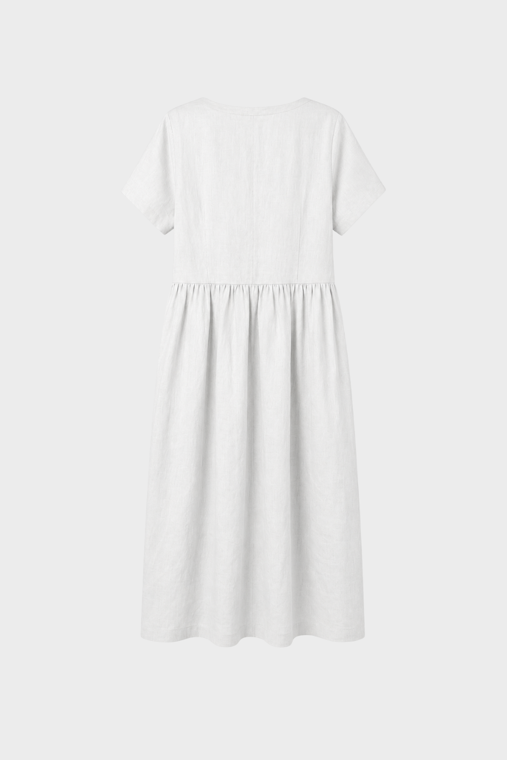 Damen Leinen Kaftankleid | Maxi