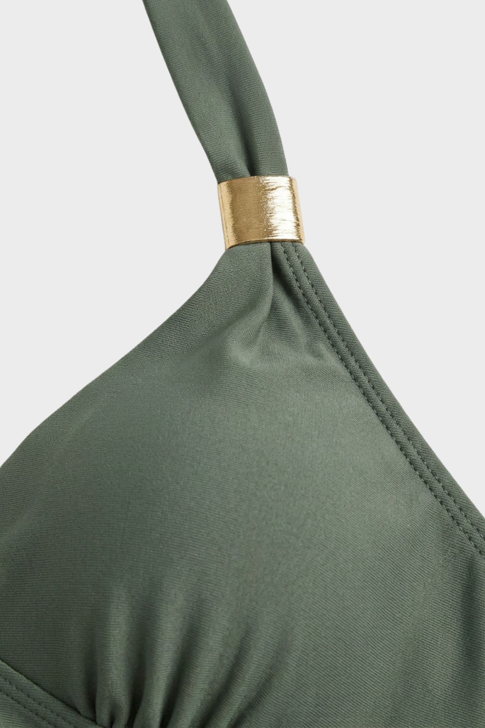 Damen Neckholder Badeanzug | Bauchformend