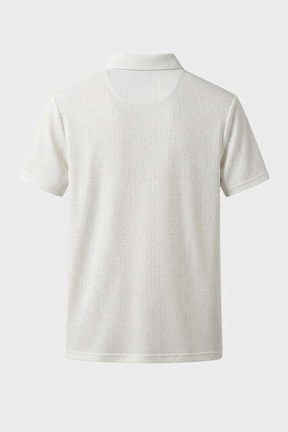 Poloshirt Herren Kurzarm mit Knopfleiste