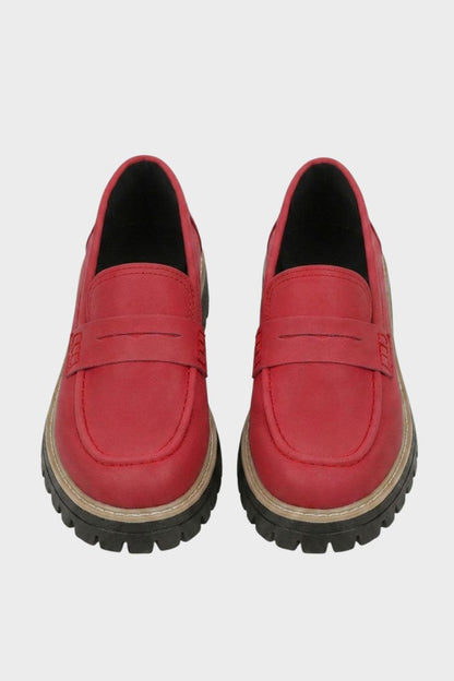 Damen Loafer mit Profilsohle