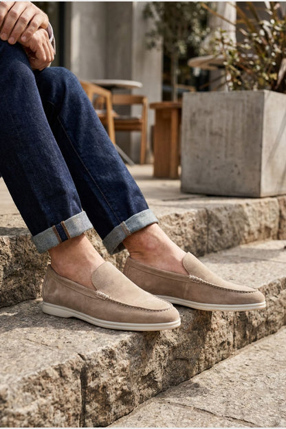 Herren Schlupfschuhe Wildleder | Bequem