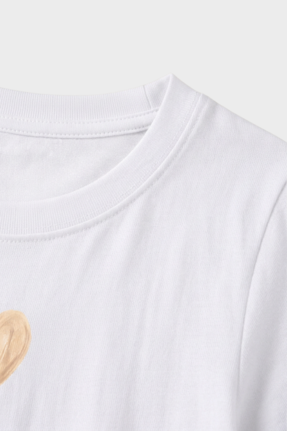 Damen Grafik T-Shirt | Herzprint