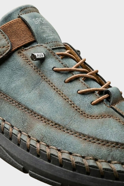 Herren Schnür-Sneaker | Kontrastnähte