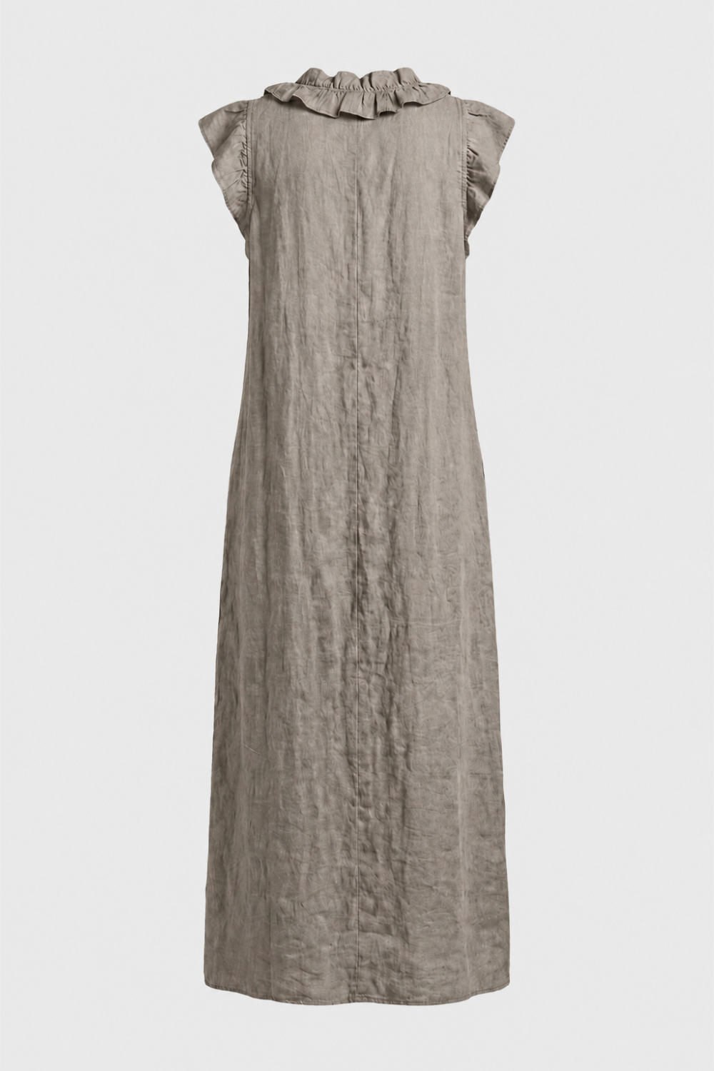 Damen Rüschen Sommerkleid | Midi