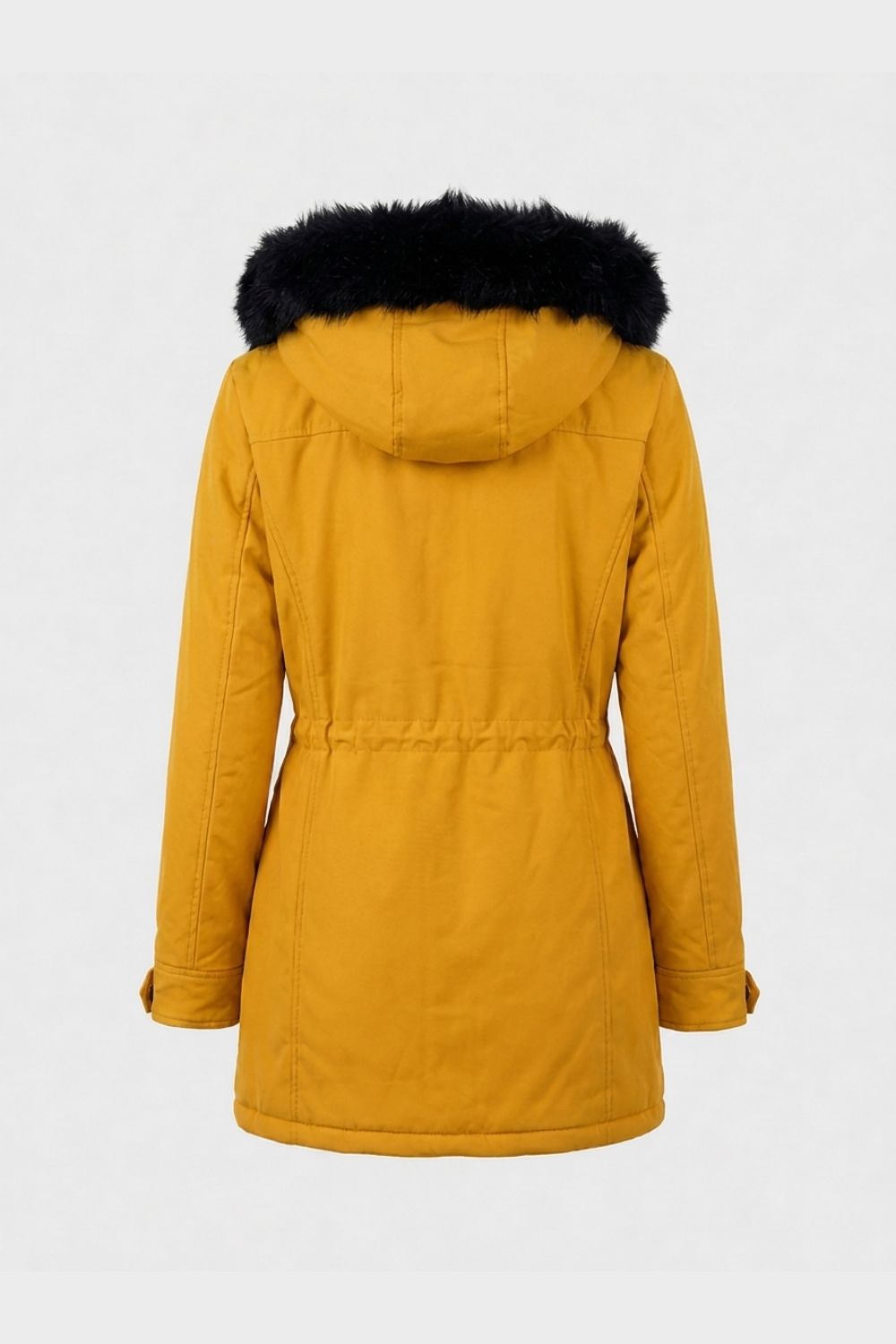 Damen Kapuzenparka | Taillenzug & Fronttaschen