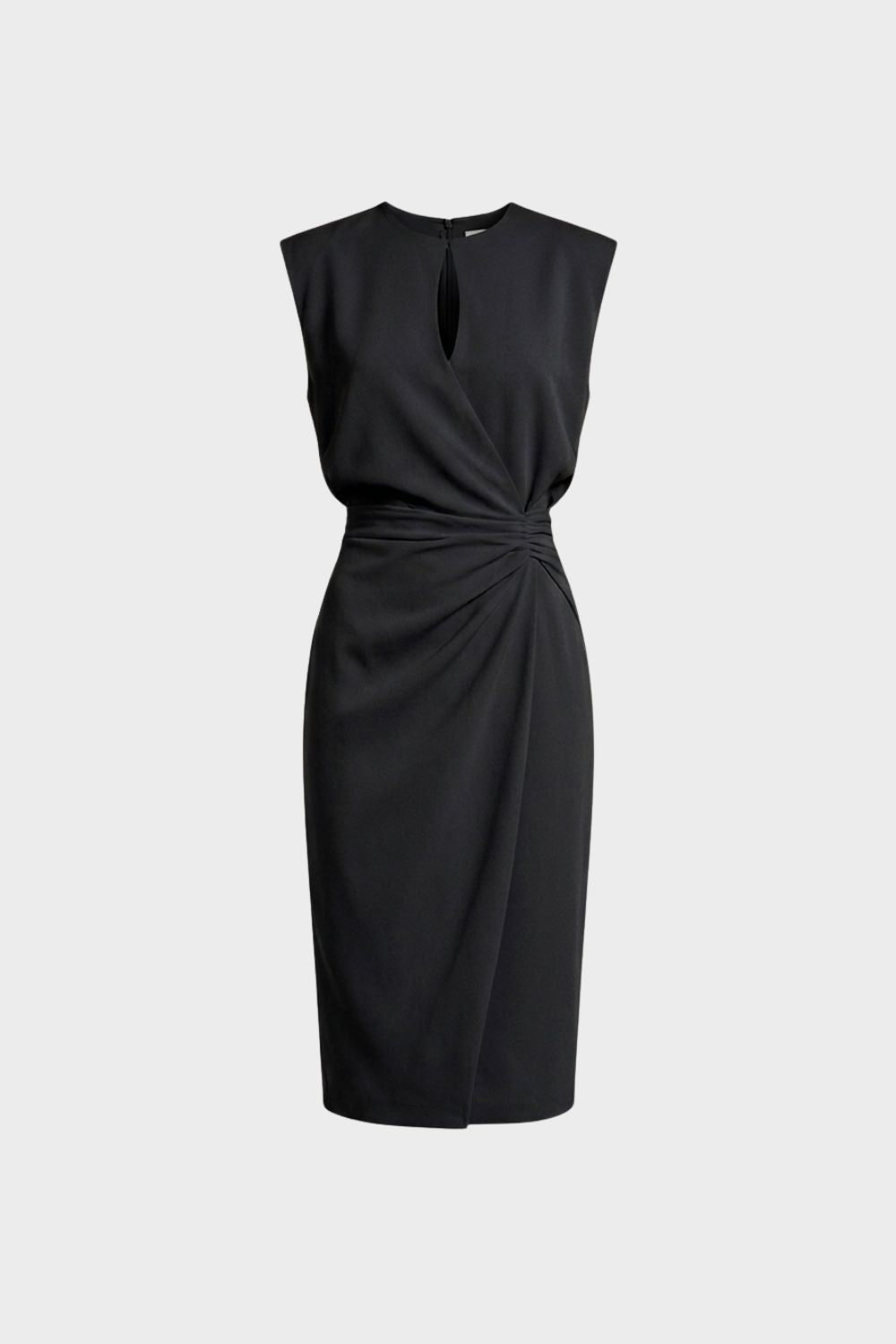Damen Drapiert Etuikleid | Elegant