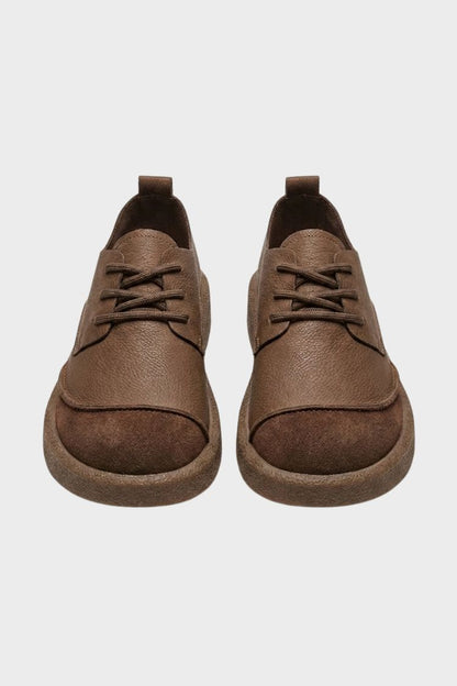 Herren Freizeit-Sneaker | Rundspitze & Kontrastnaht