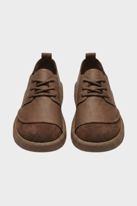 Herren Freizeit-Sneaker | Rundspitze & Kontrastnaht