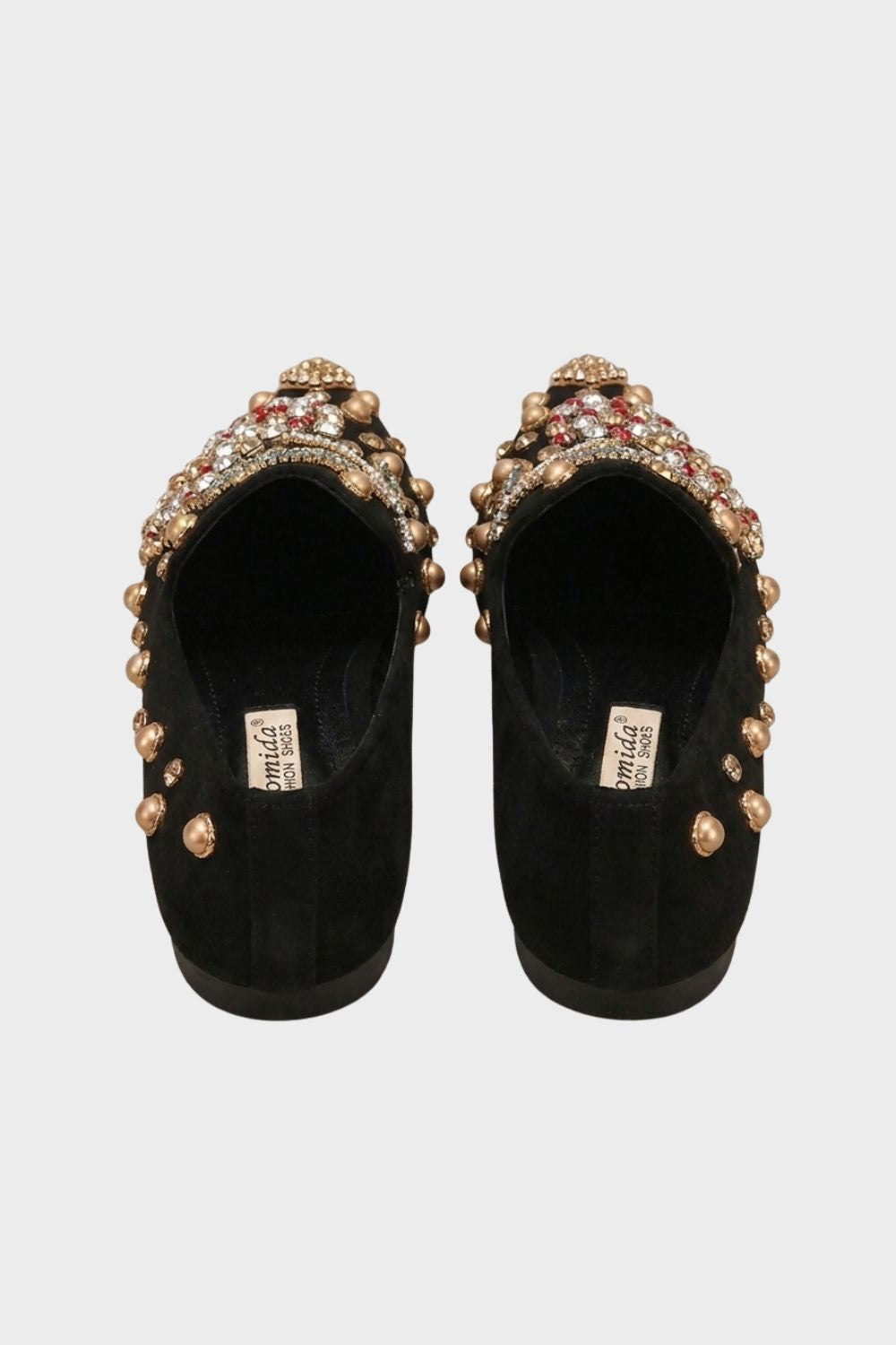 Damen Spitze Ballerinas | Strass