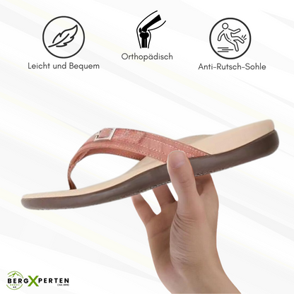 Damen Orthopädische Sandalen – Materialdetail mit rutschfester Profilierung