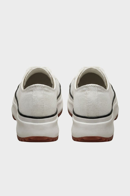Sneaker Damen Turnschuhe Low mit Schnürung und Gummikappe