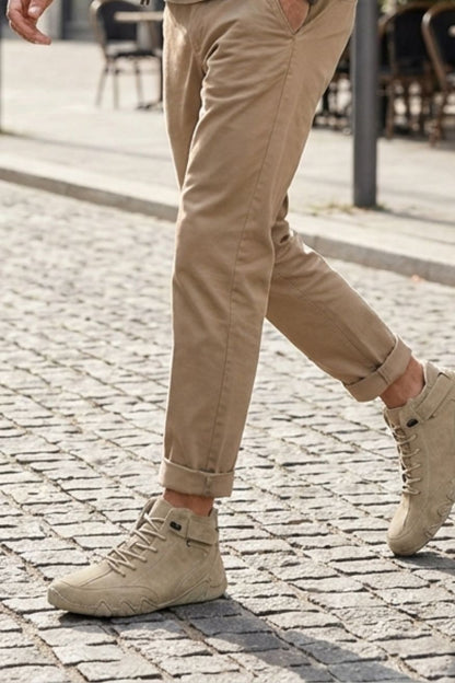 Sneaker Herren mit Schnürung und Profilsohle