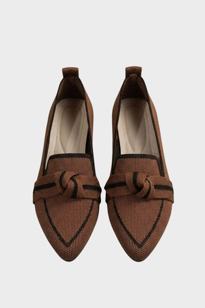 Damen Spitze Loafer | Strick