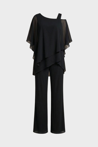 Damen Drapierter Zweiteiler | Abend