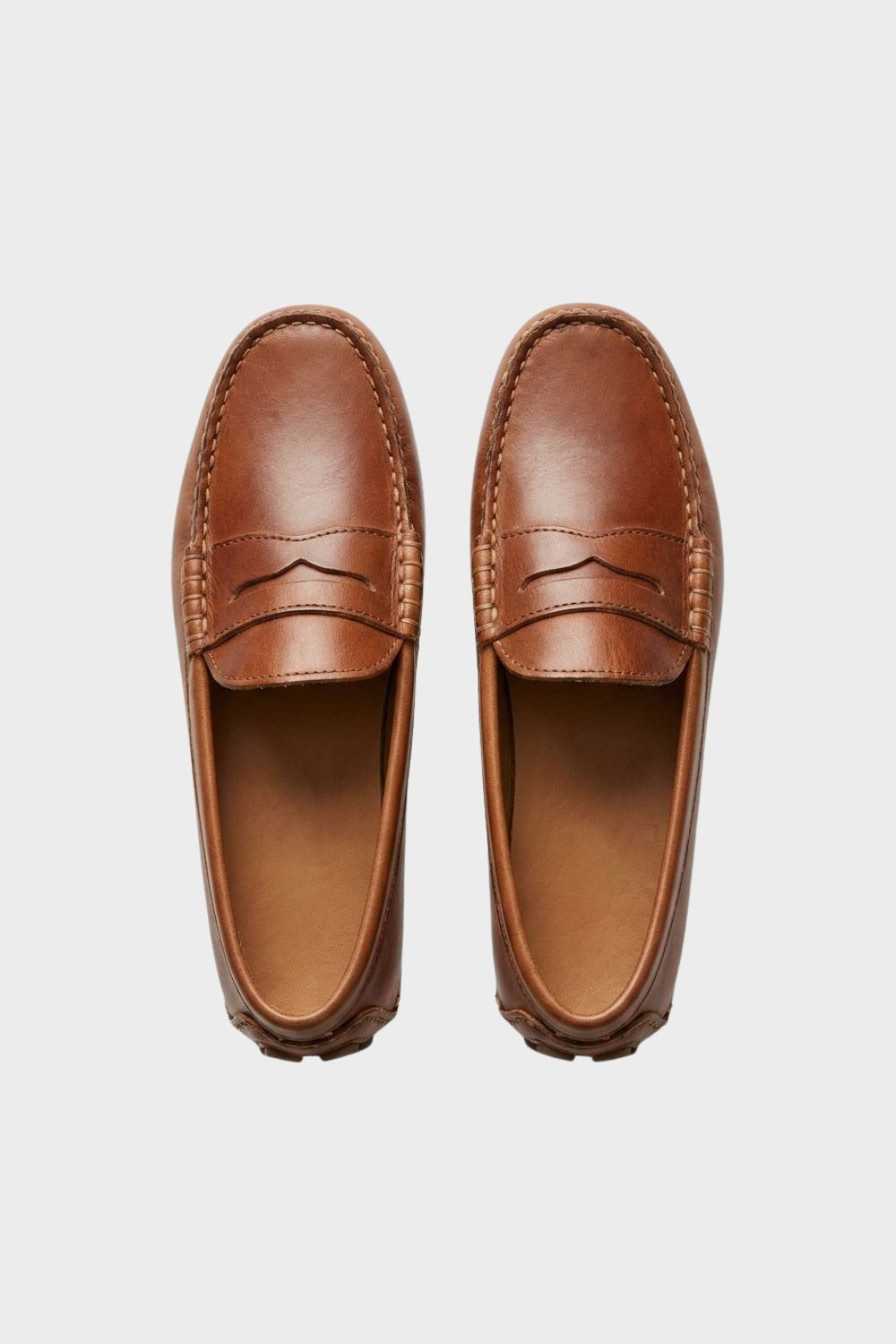 Damen Leder Penny Loafer | Business