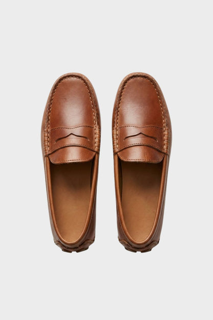 Damen Leder Penny Loafer | Business