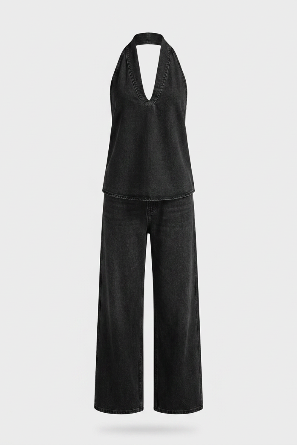 Damen Denim Zweiteiler | Minimal