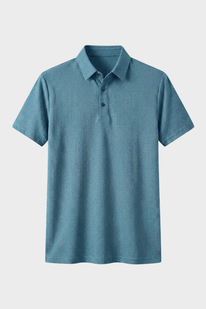 Poloshirt Herren Kurzarm mit Knopfleiste