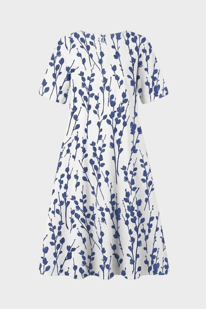 Damen Küsten Sommerkleid | Blumen