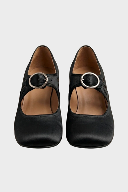 Damen Pantoletten Leder | Vintage