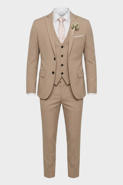 Herren Anzug 3-Teilig | Weste Slim