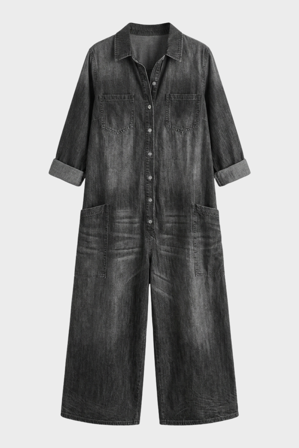 Damen Denim Overall | Utility