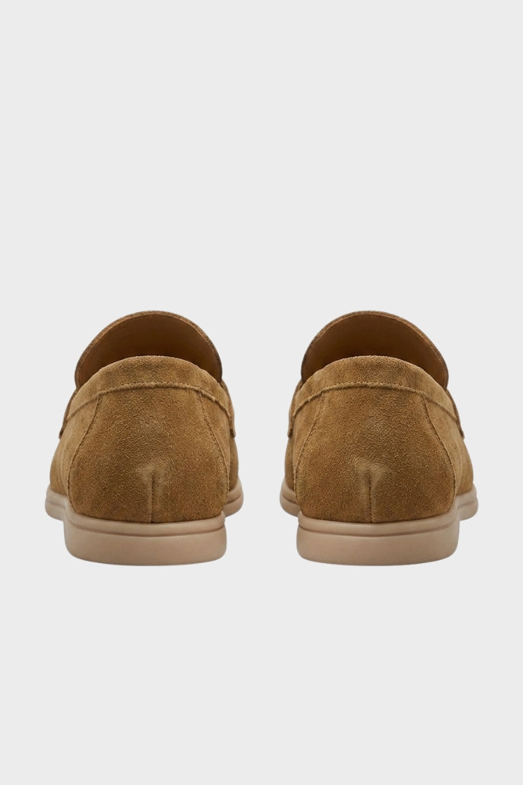 Damen Loafer mit Warmfutter | Quadrat-Spitze & Blockabsatz