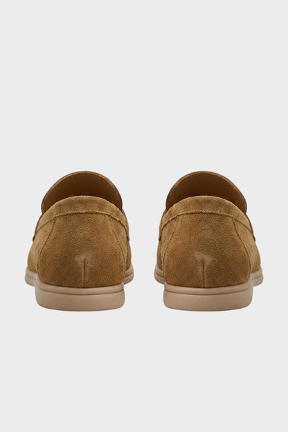 Damen Loafer mit Warmfutter | Quadrat-Spitze & Blockabsatz