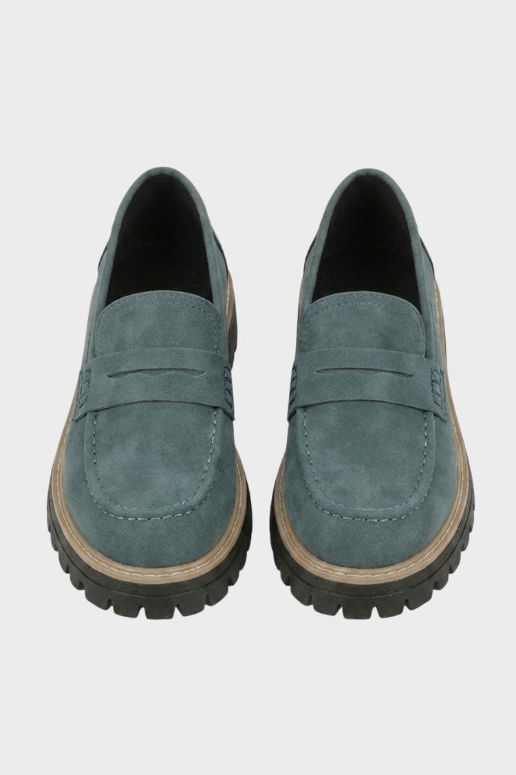 Damen Loafer mit Profilsohle