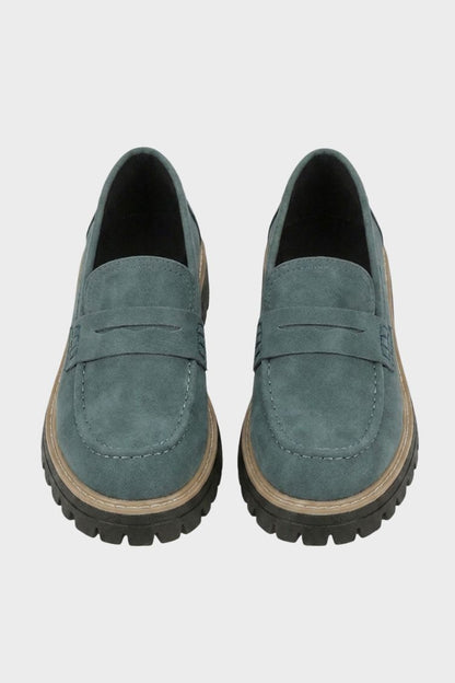 Damen Loafer mit Profilsohle