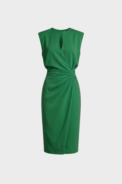 Damen Drapiert Etuikleid | Elegant