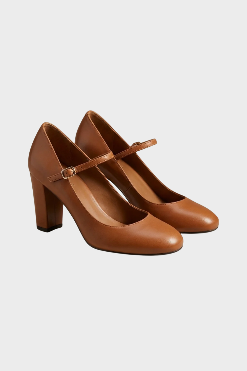 Damen Blockabsatz Pumps | Riemchen