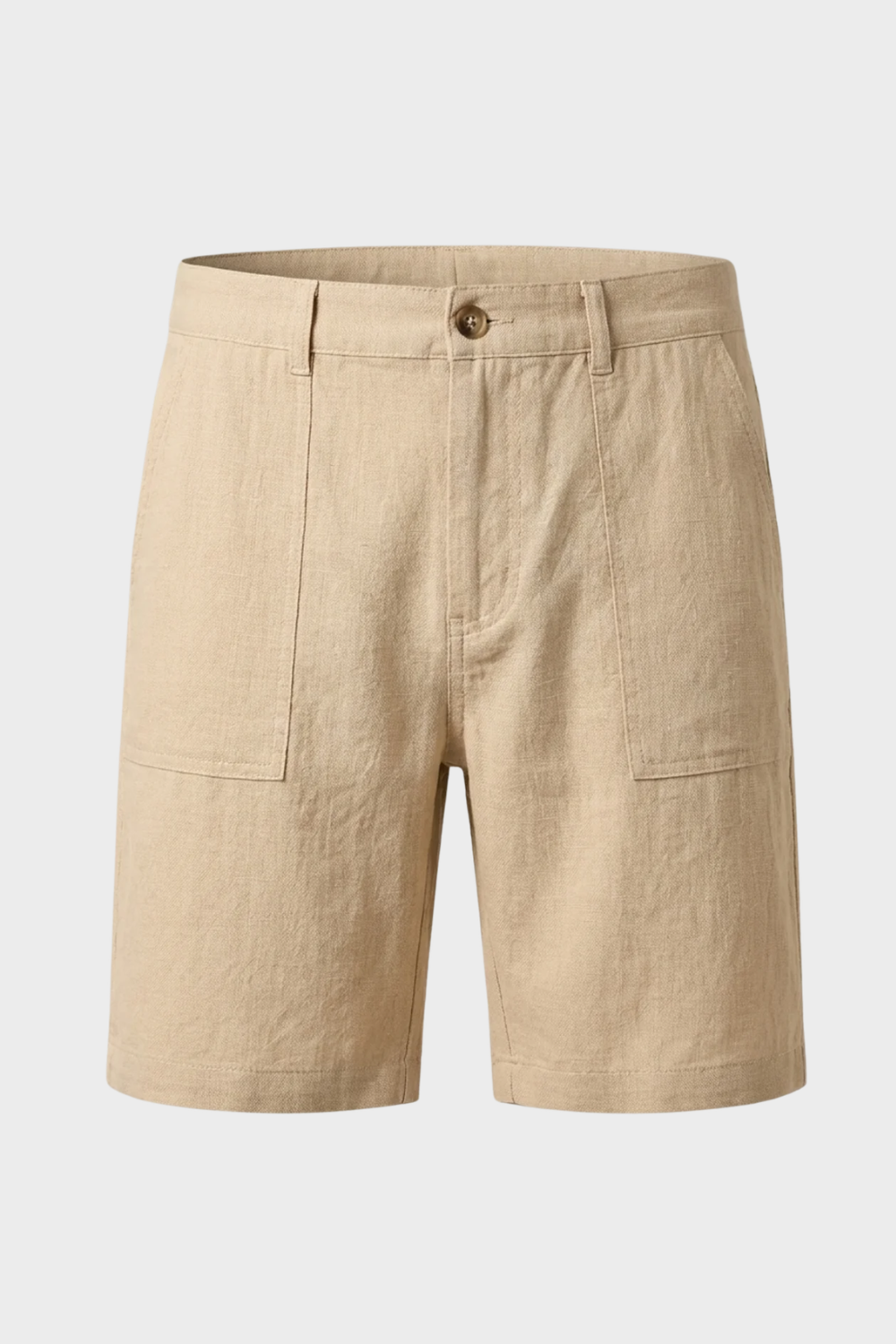 Herren Leinen-Shorts | Tunnelzug