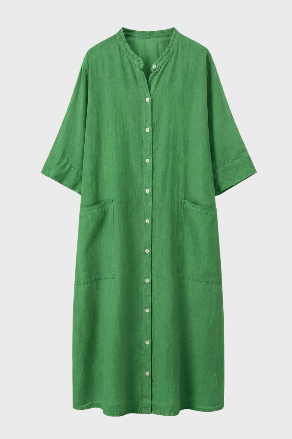Damen Hemdblusenkleid | Knopfleiste