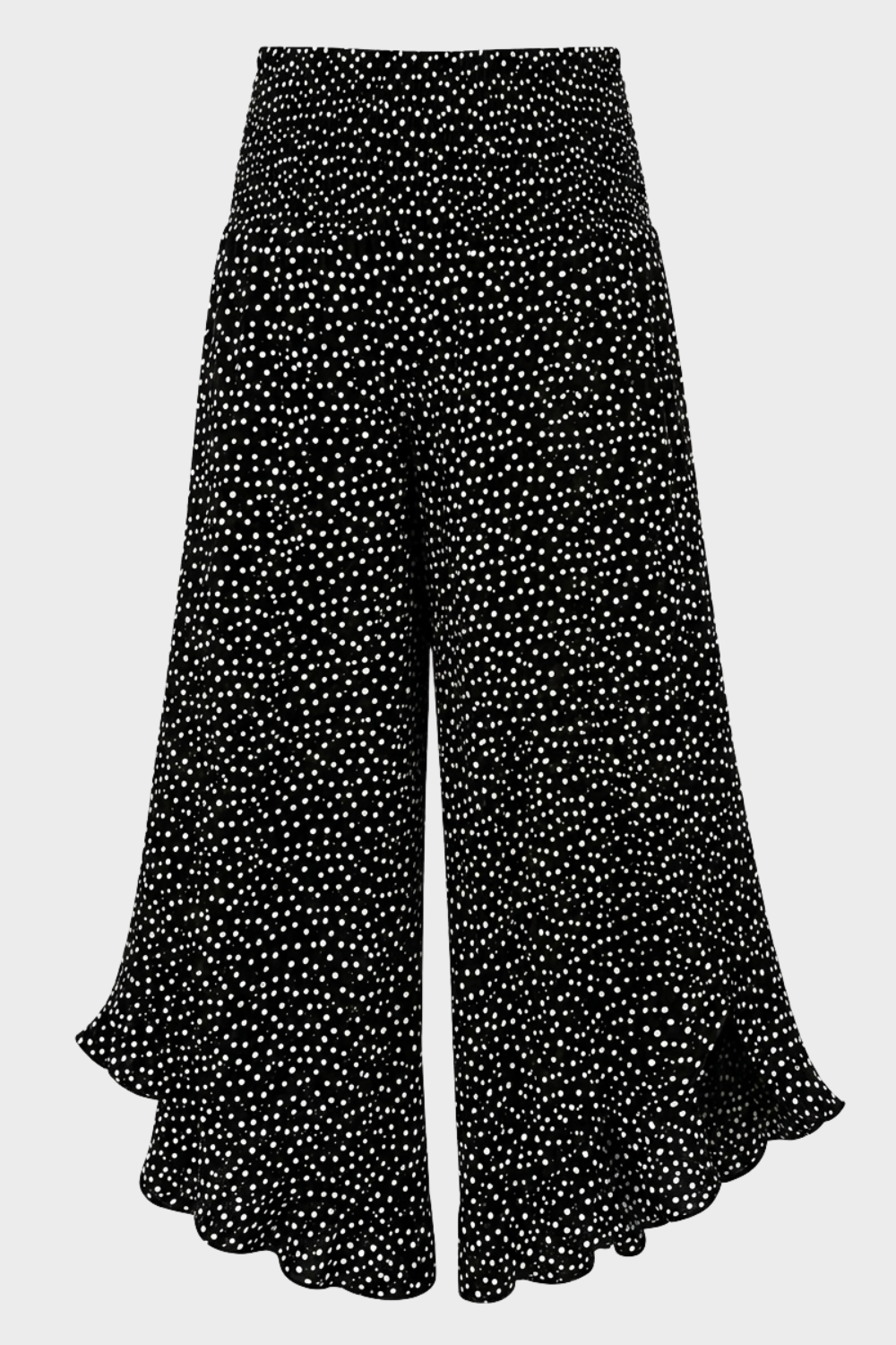 Damen Weite Hose | Palazzo Hochbund