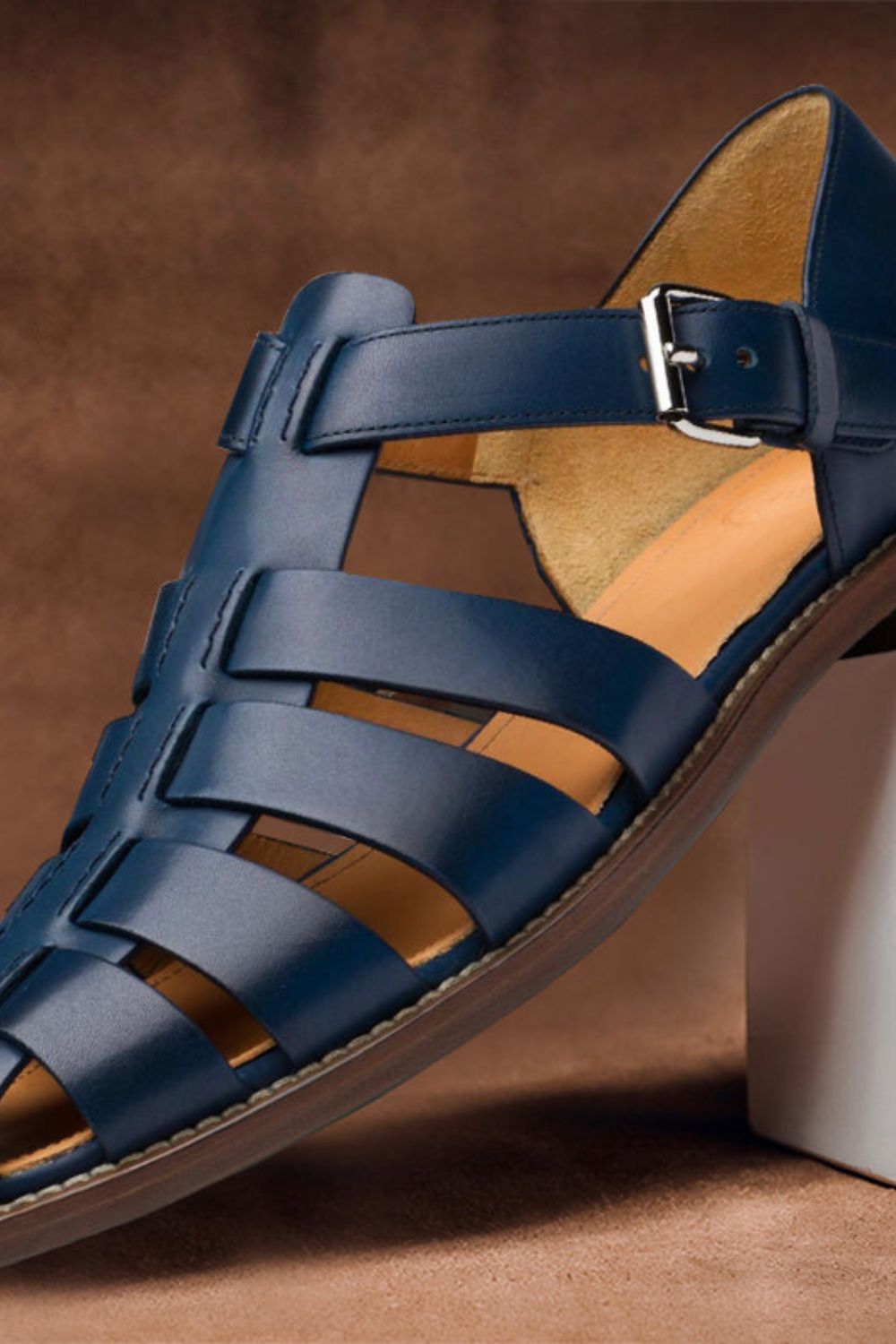 Herren Leder Sandalen | Fisherman
