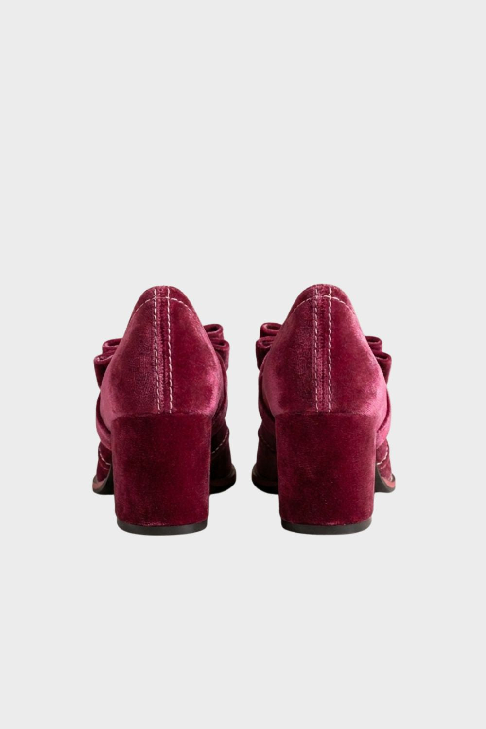 Damen Mary Jane Pumps | Samt