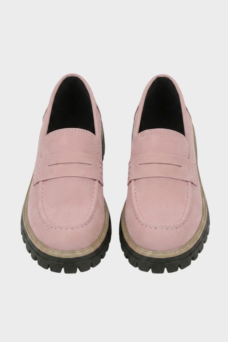 Damen Loafer mit Profilsohle